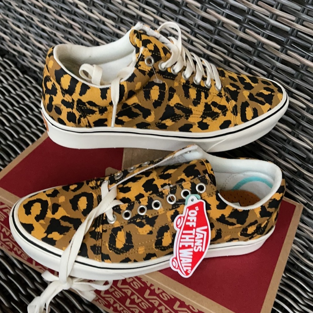 Vans Comfycush Old Sko Leopard MENS